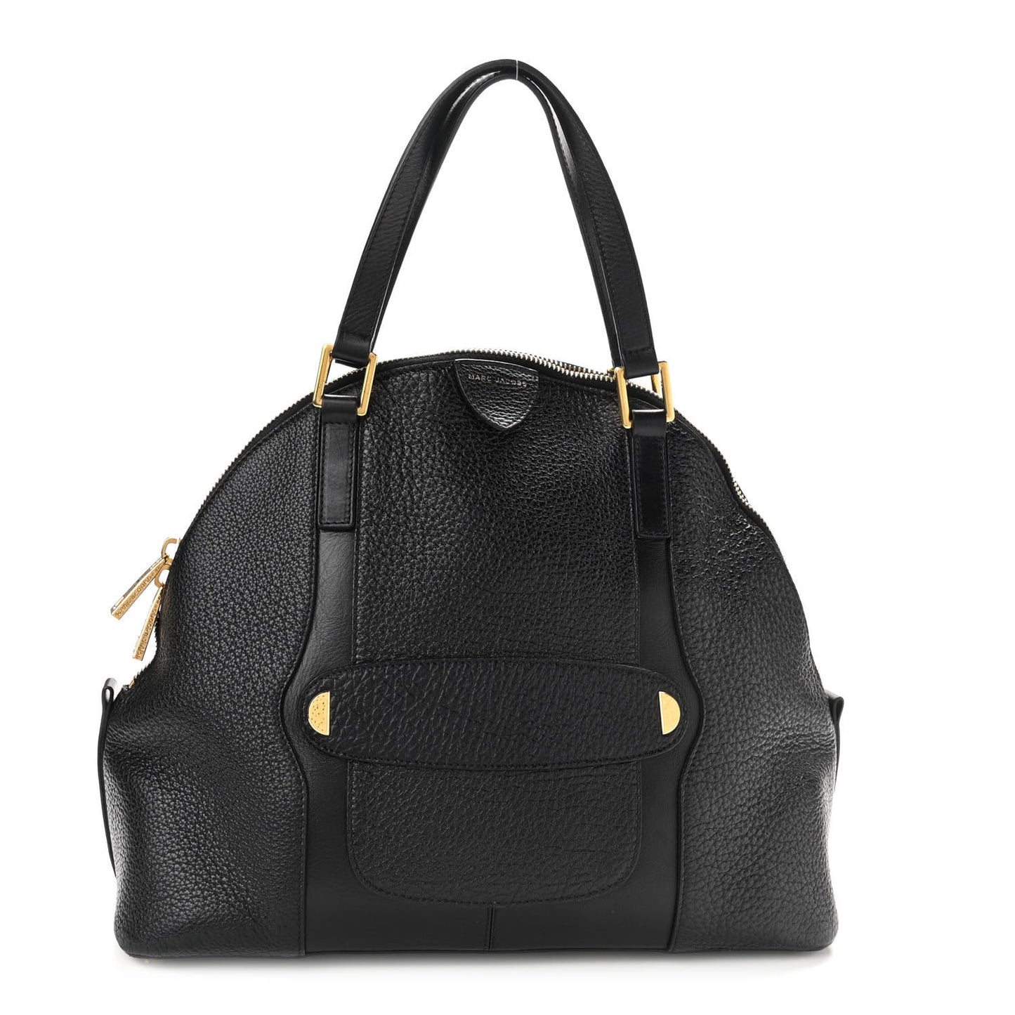 Calfskin Bowery Sutton Satchel Black