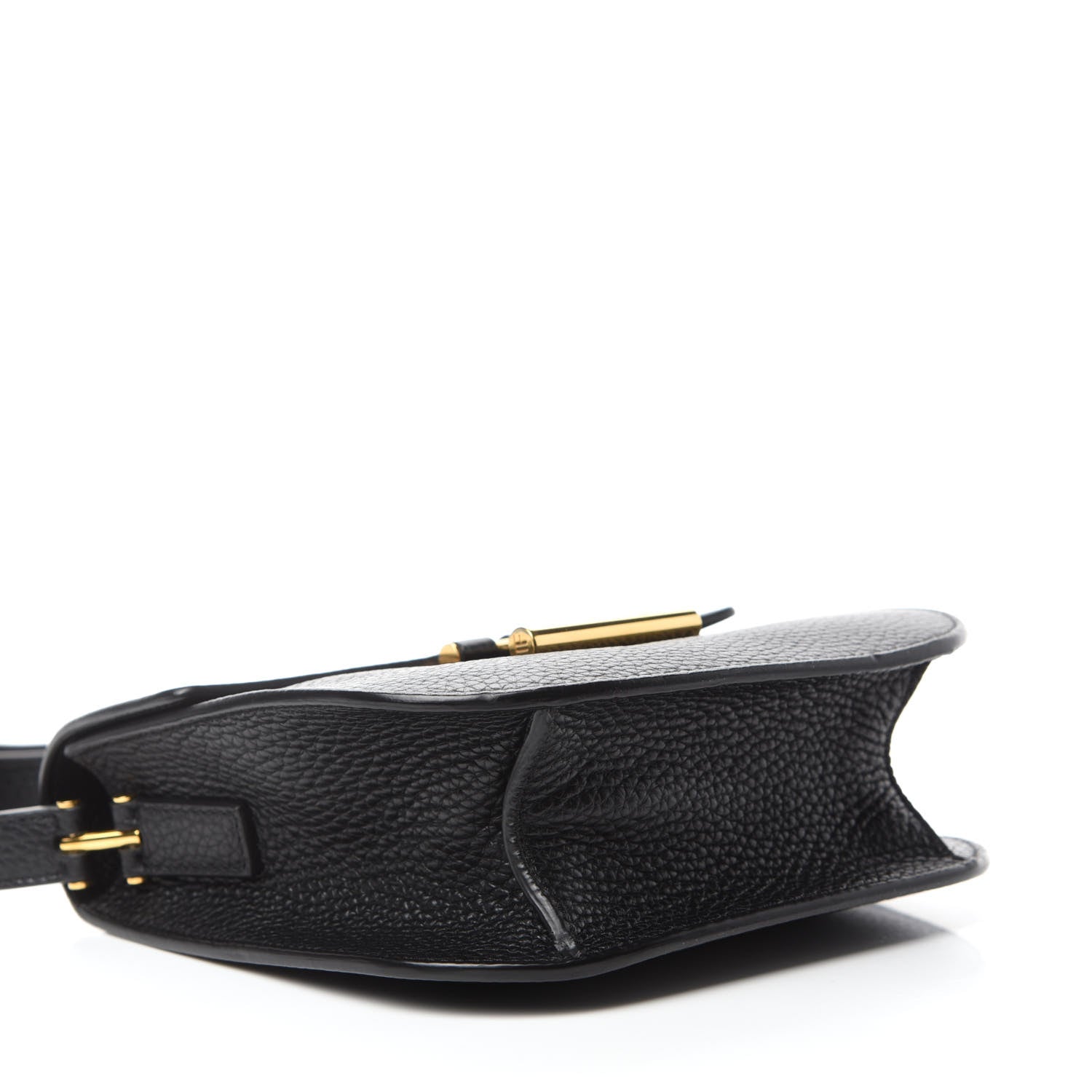 Tom Ford Calfskin Small T Clasp Tara Crossbody Bag Black 4 of 10