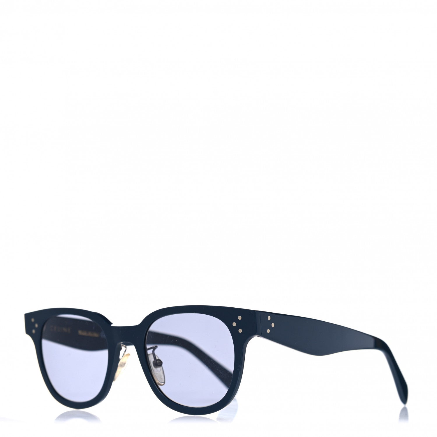 Celine Acetate Studded Sunglasses CL 41459 Blue 1 of 4