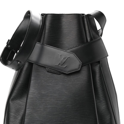 Louis Vuitton Epi Sac D'Epaule GM Black 8 of 12