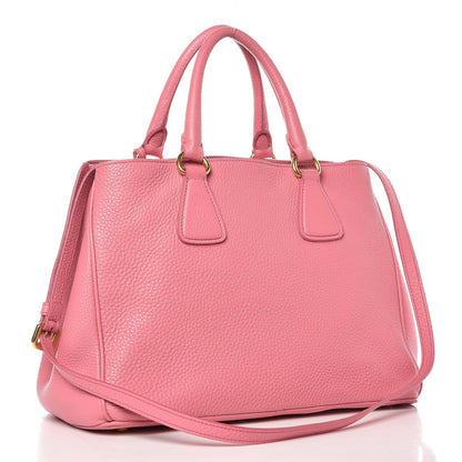 Prada Vitello Daino Tote Begonia 4 of 11