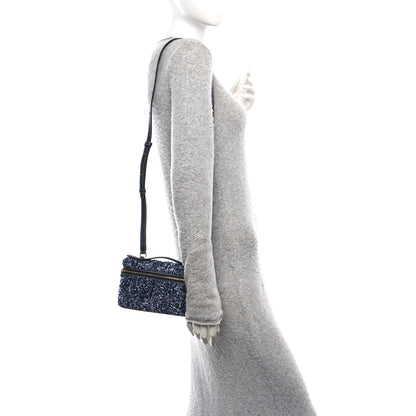 Loro Piana Silk Denim L19 Extra Pocket Pouch Navy 2 of 9