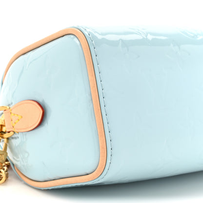 Louis Vuitton Vernis Monogram Nano Speedy Sky 9 of 13