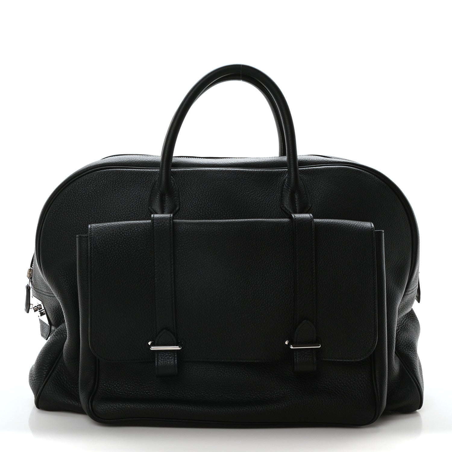 Hermes Taurillon Clemence Steve 45 Black 1 of 10