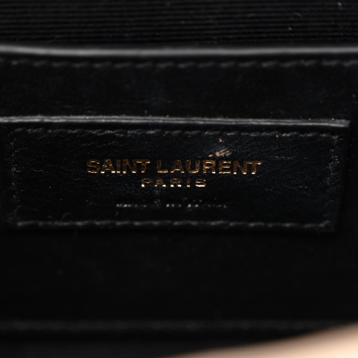 Saint Laurent Grain De Poudre Textured Mixed Matelasse Triquilt Small Monogram Satchel Dark Beige 6 of 11