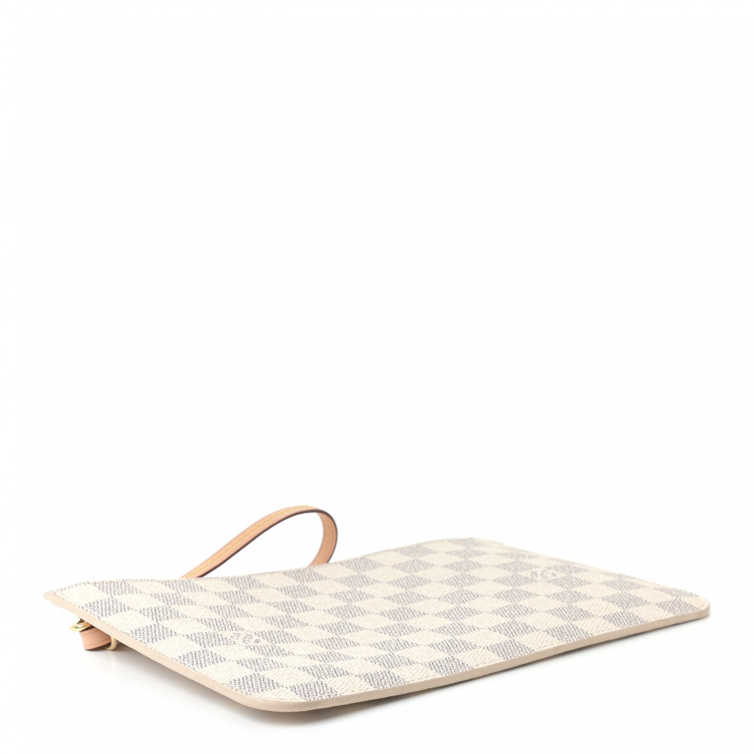 Louis Vuitton Damier Azur Neverfull MM GM Pochette Rose Ballerine 3 of 4