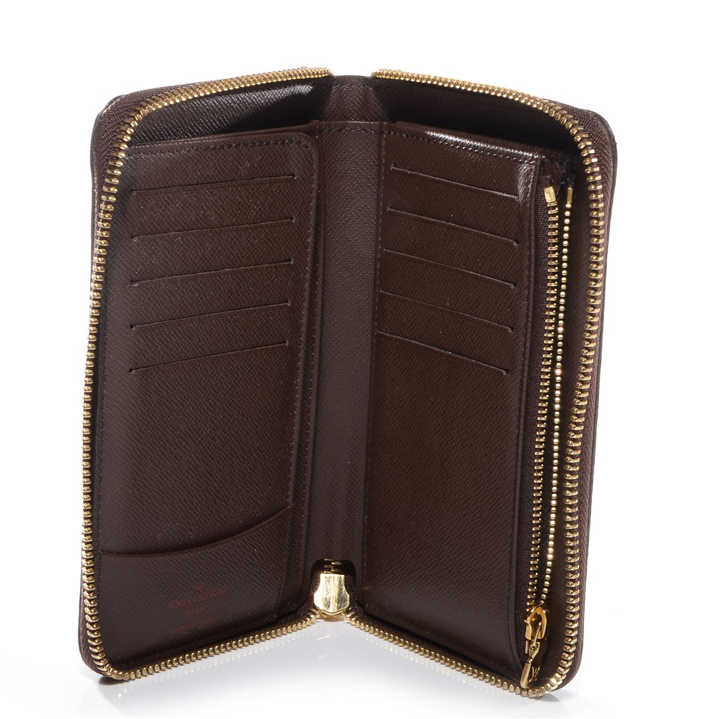 Damier Ebene Zippy Compact Wallet