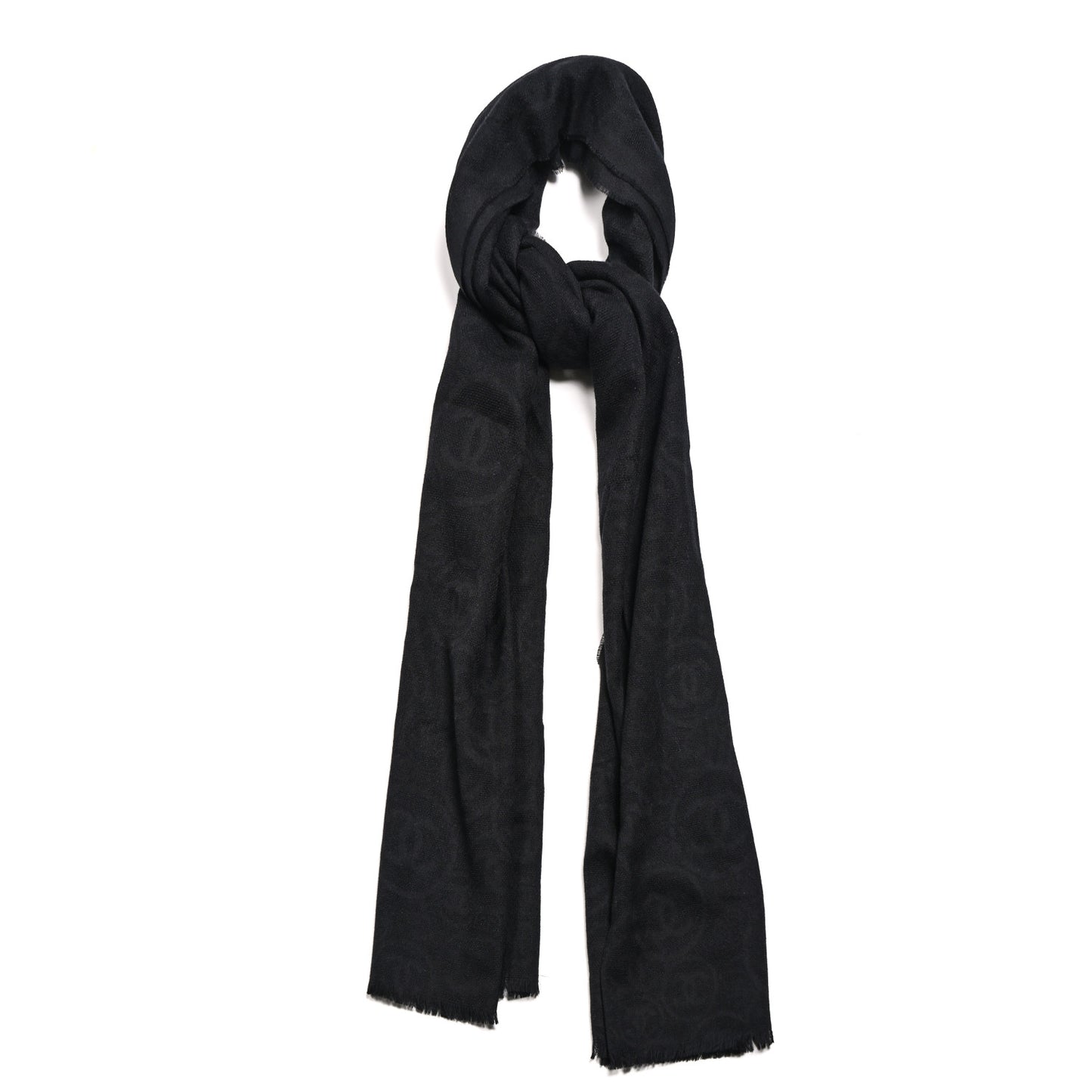 Cashmere CC Scarf Black