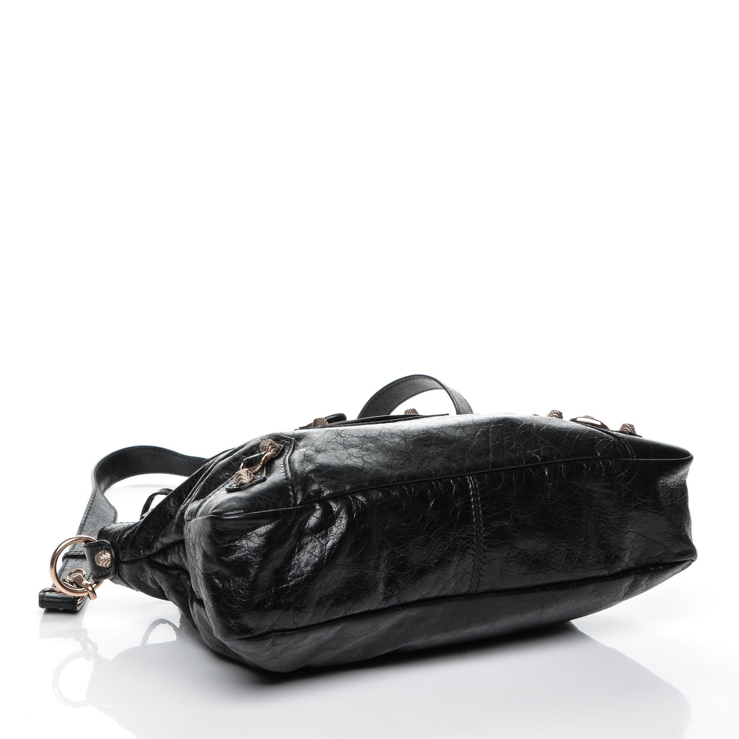 Agneau Giant 12 Gold Hardware Town Black