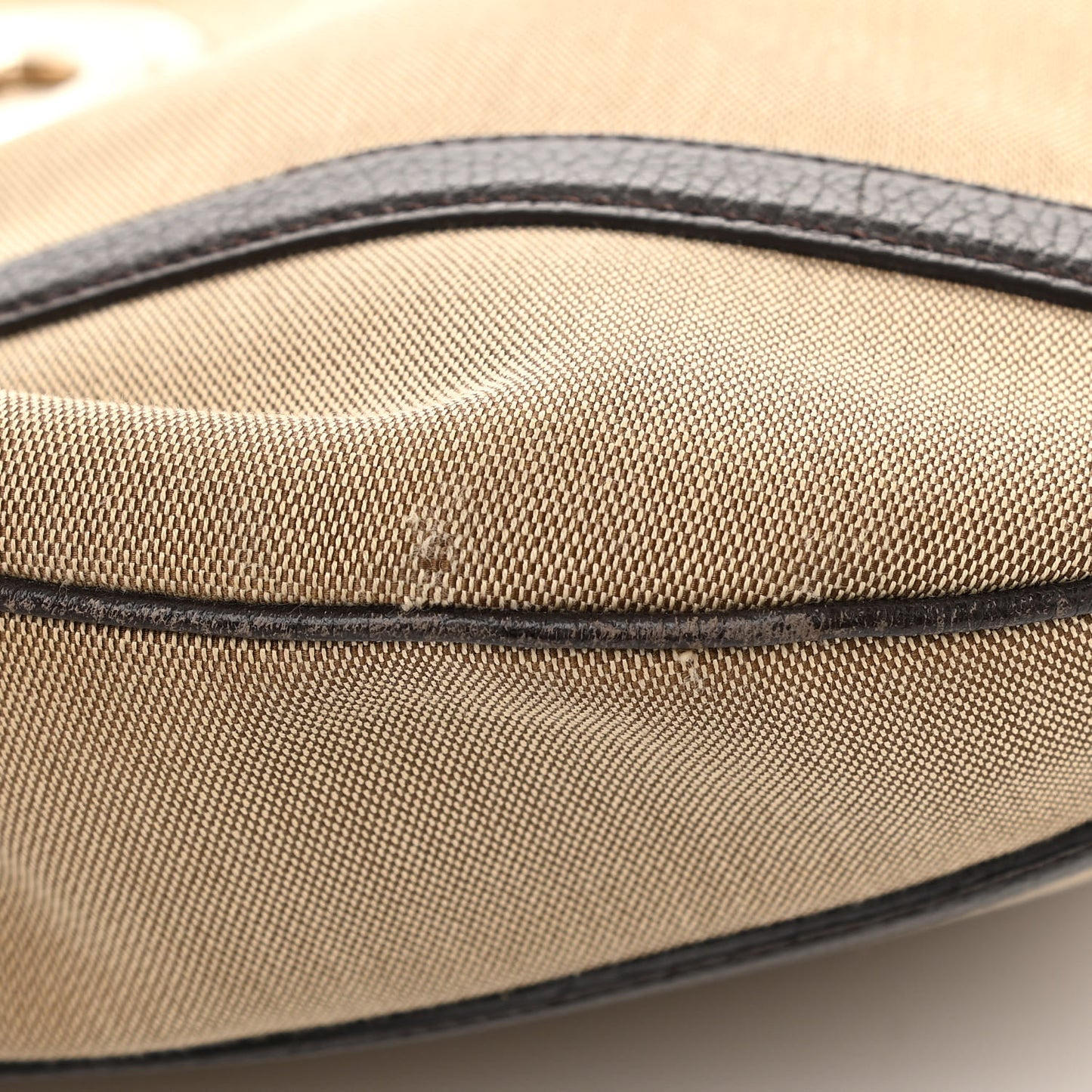 Canvas Britt Tote Dark Brown