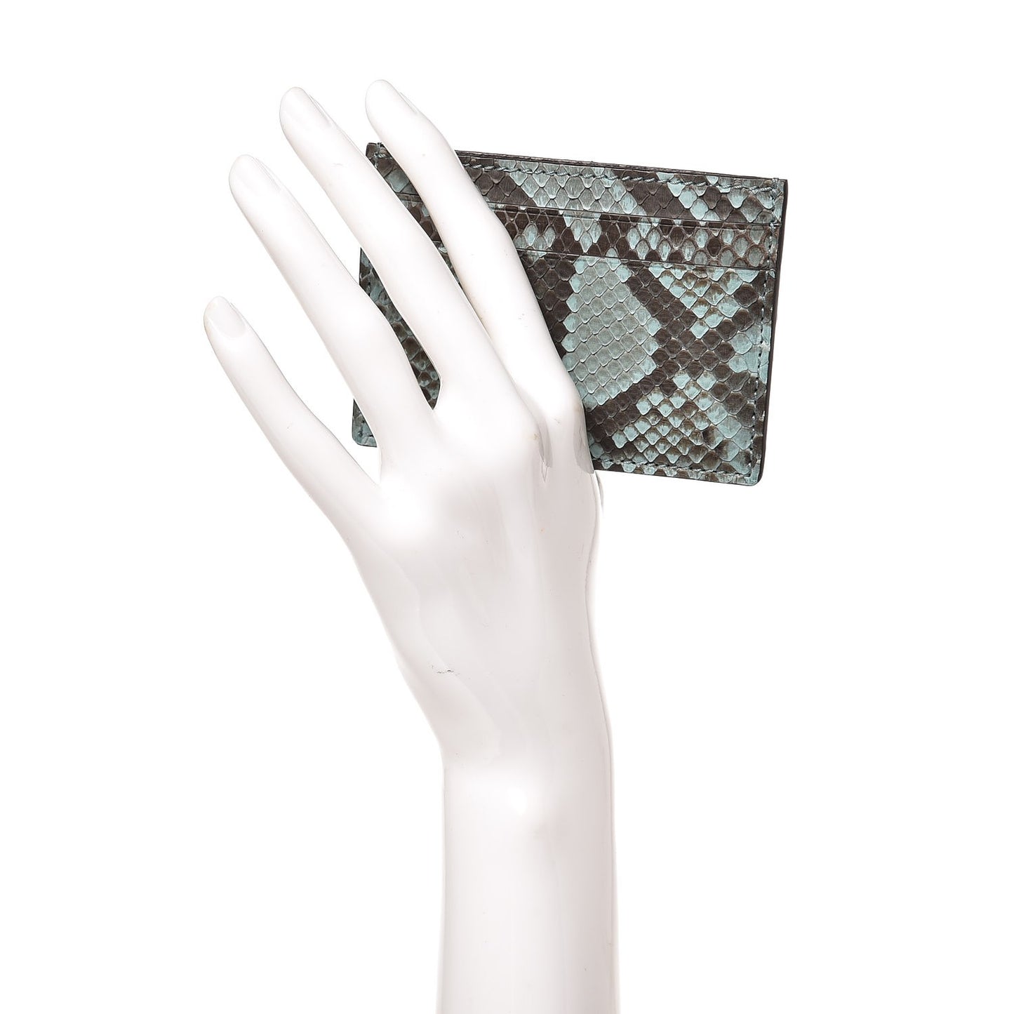 Python Card Holder Light Blue