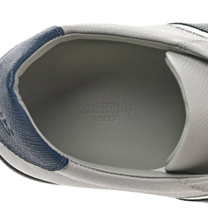 Hermes Epsom Mens Boomerang Sneakers 42 Multicolor Bleu Glacier 8 of 10