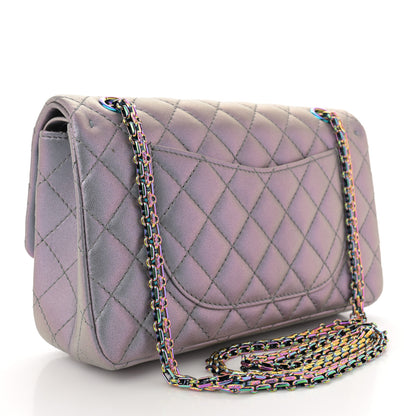 Chanel Iridescent Lambskin Quilted 2.55 Reissue 225 Flap Light Purple 3 of 13