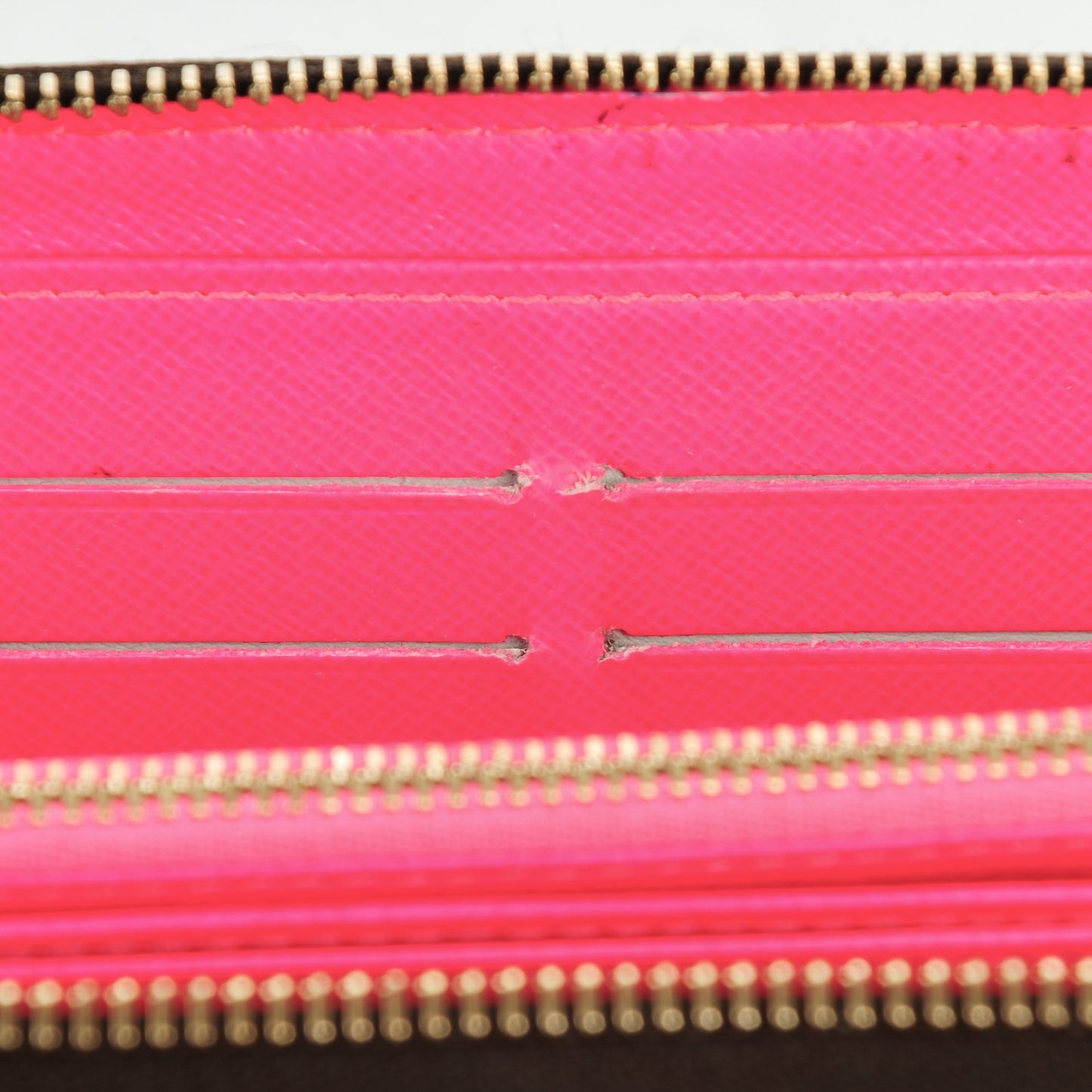 Monogram Graffiti Zippy Wallet Fuchsia