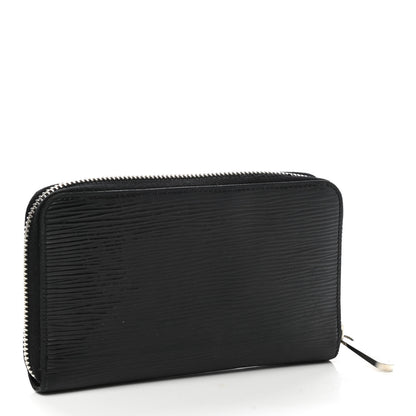 Louis Vuitton Epi Zippy Compact Wallet Black 3 of 8