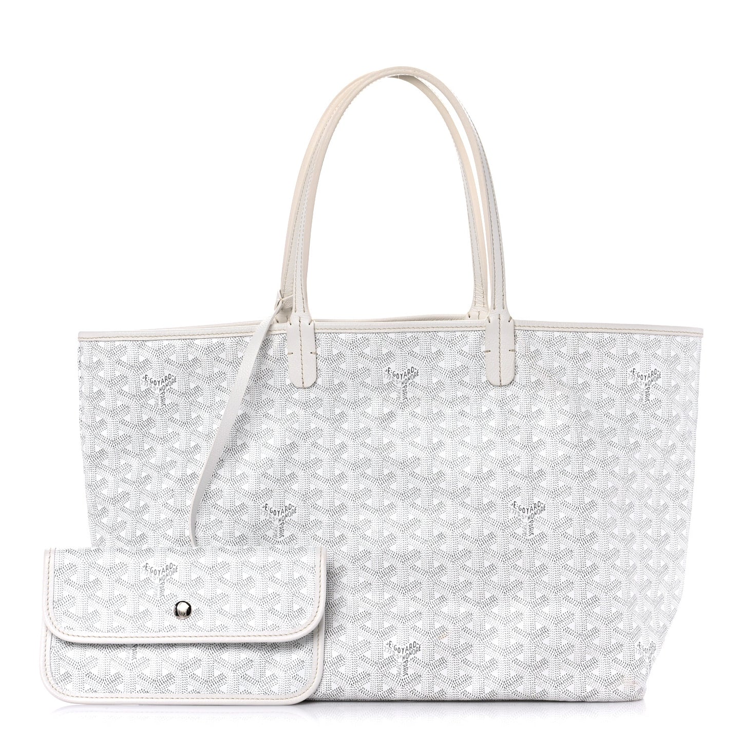 Goyardine Saint Louis PM White