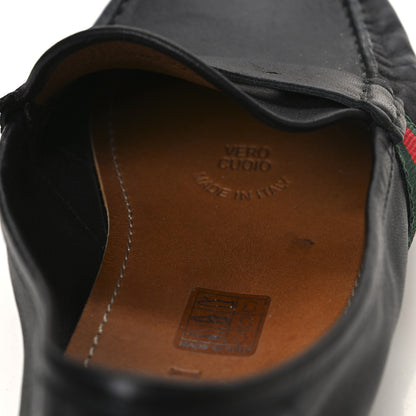 Gucci Nappa Web Mens Kanye Driver Loafers 8.5 Black 11 of 11