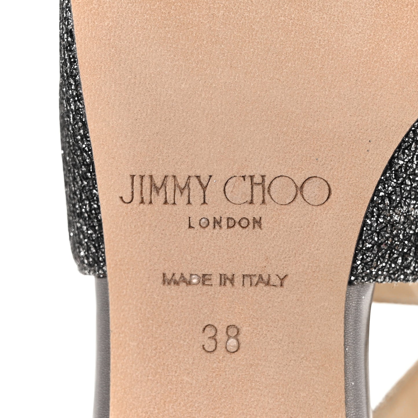 Dusty Glitter Emily 65 Sandals 38 Anthracite