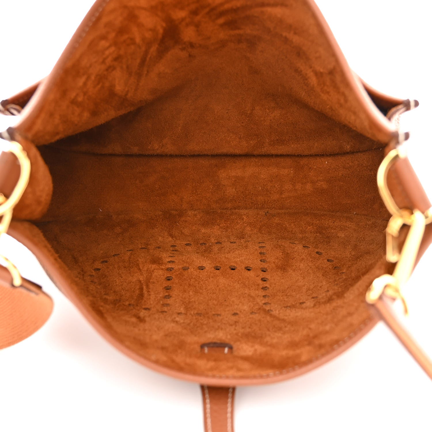 Hermes Taurillon Clemence Evelyne III PM Gold 5 of 11