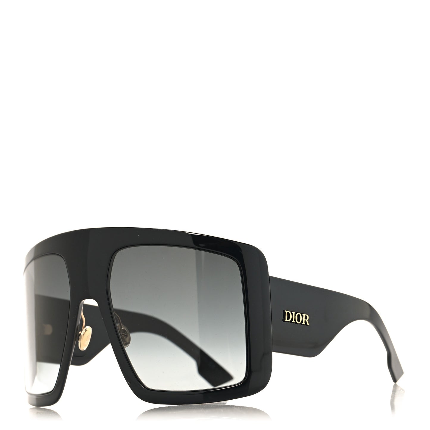 Acetate DiorSo Light 1 Shield Sunglasses Black