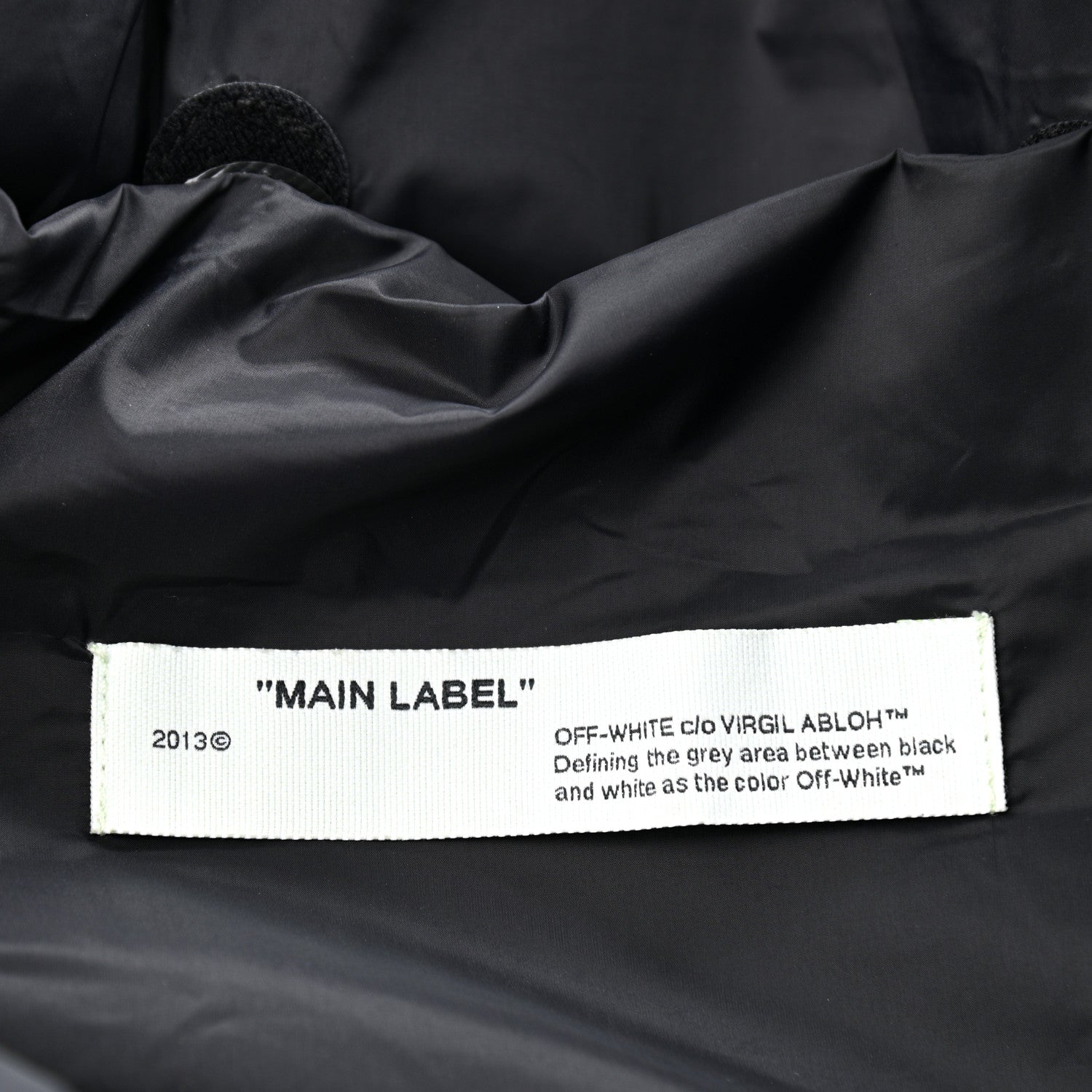 Off-White Nylon Industrial Puffy Backpack Black 6 of 12