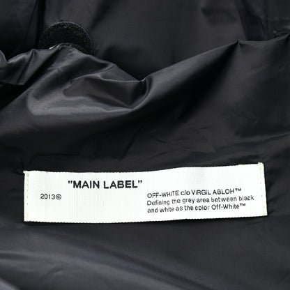 Off-White Nylon Industrial Puffy Backpack Black 6 of 12