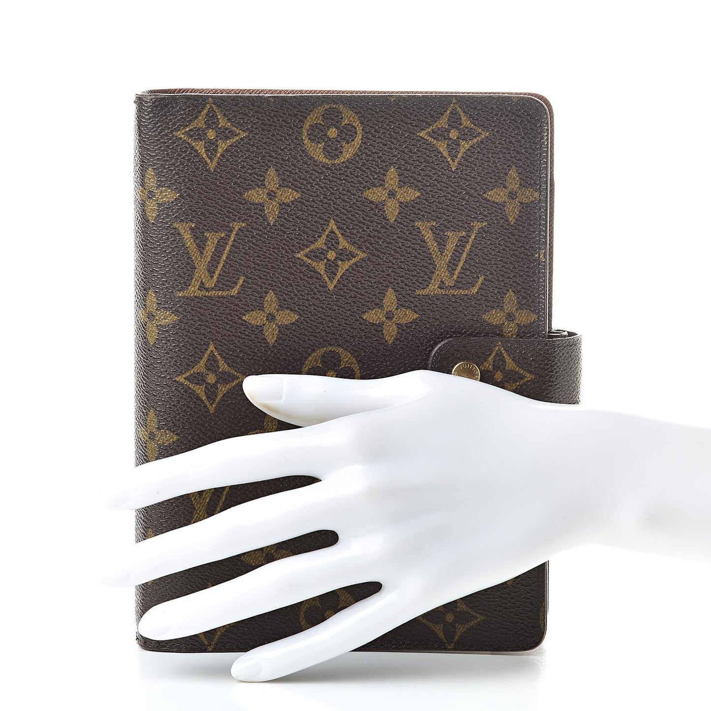 Monogram Medium Ring Agenda Cover