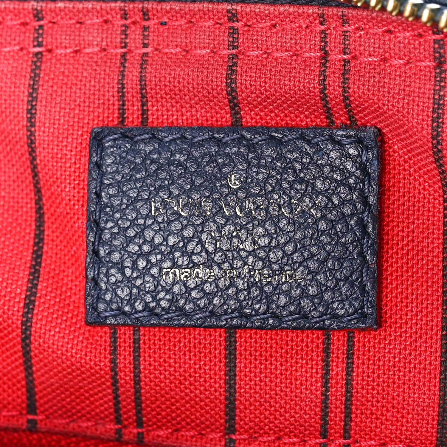 Louis Vuitton Empreinte Speedy Bandouliere 25 NM Marine Rouge 6 of 12
