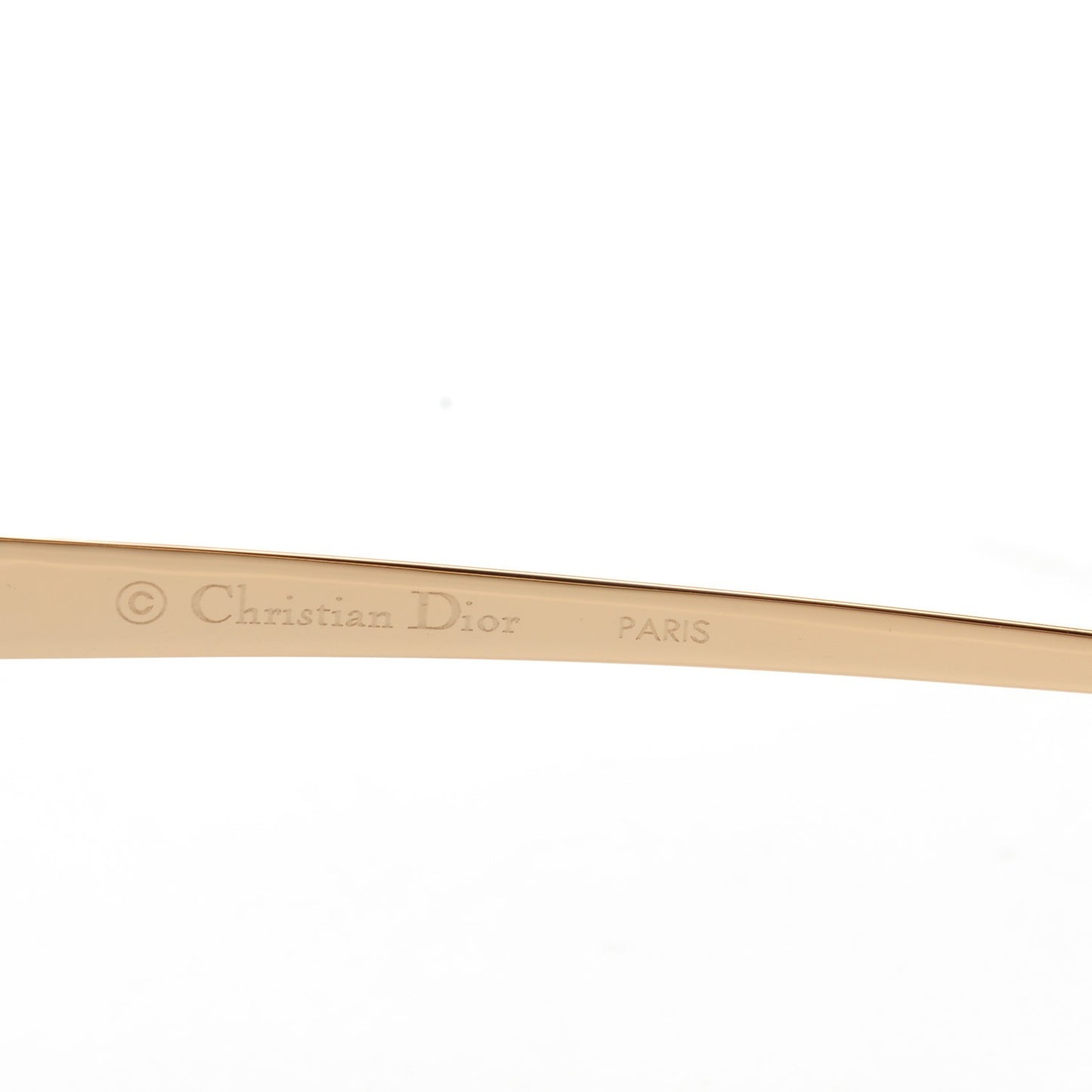 Metal Mirrored Unique Limited Edition Sunglasses Gold