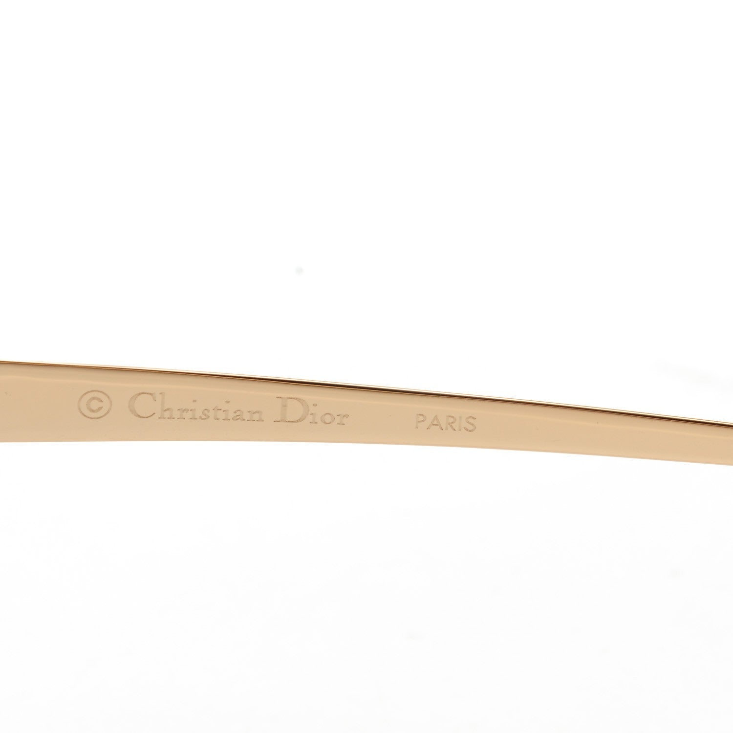 Christian Dior Metal Mirrored Unique Limited Edition Sunglasses Gold 5 of 7