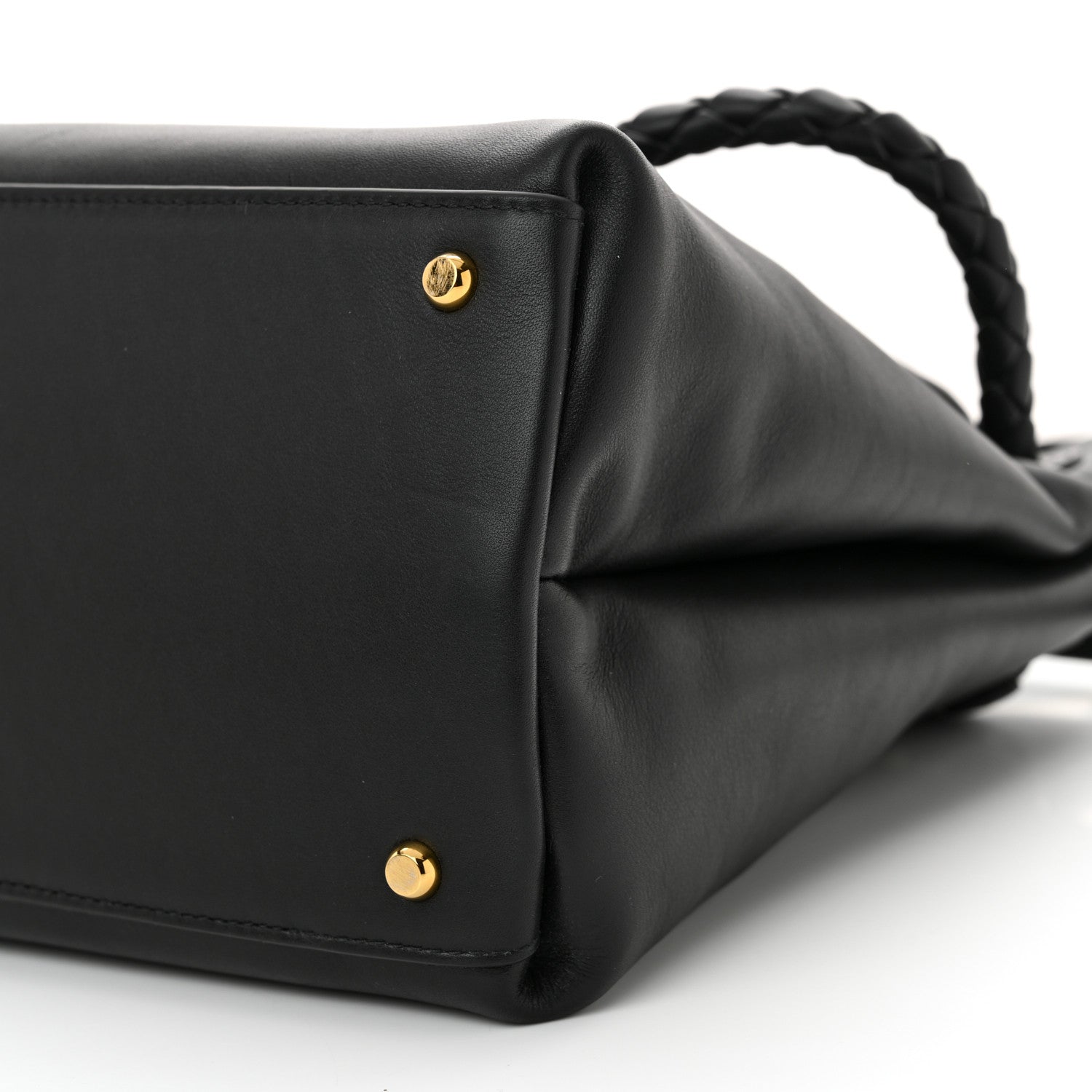 Bottega Veneta Silky Calfskin Medium Ciao Ciao Black 10 of 10