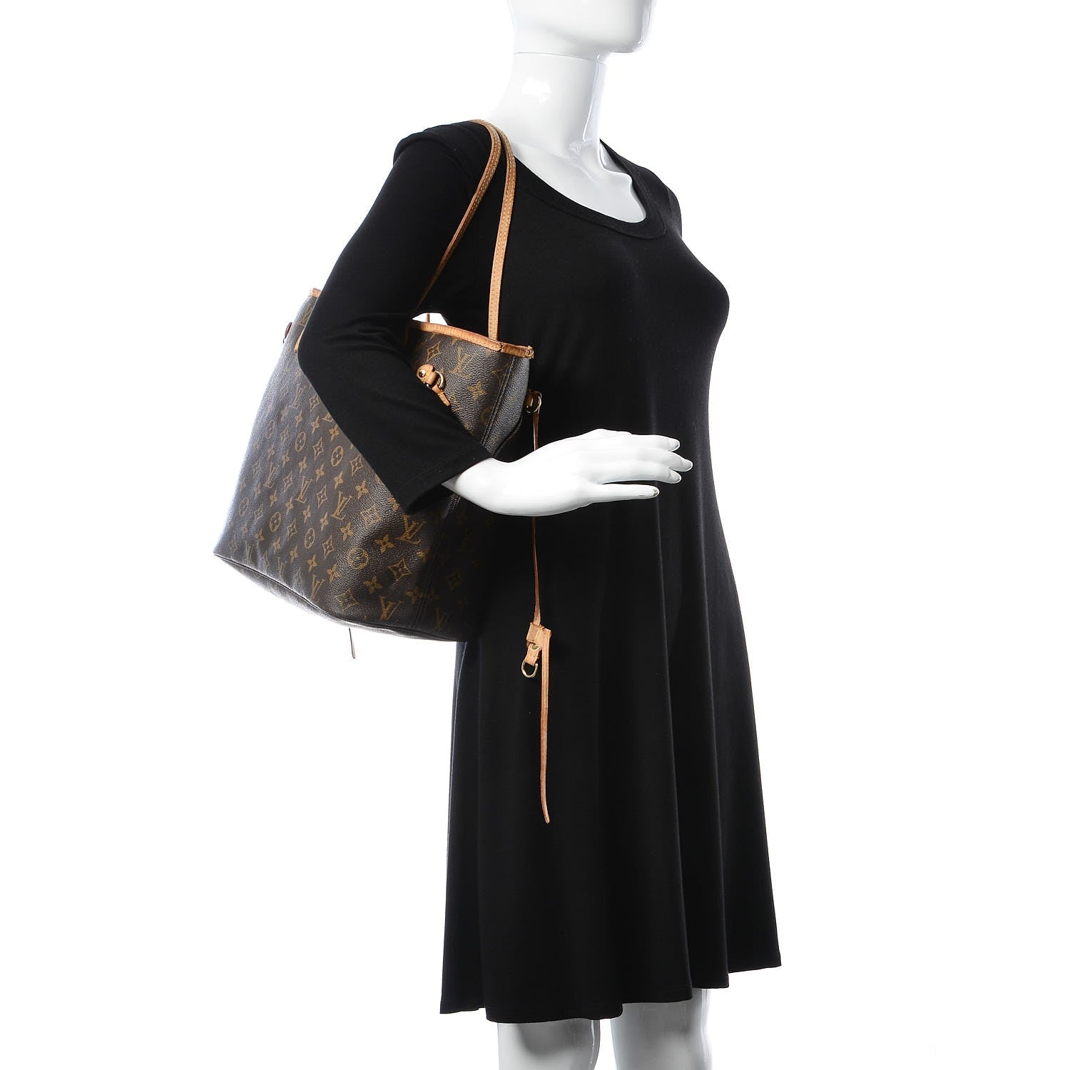 Louis Vuitton Monogram Neverfull MM 2 of 17