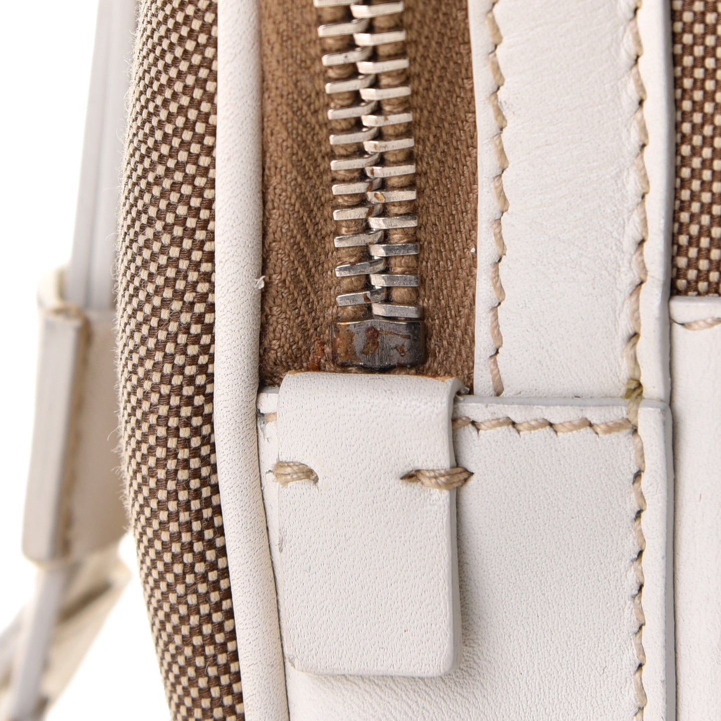 Jacquard Logo Hobo White