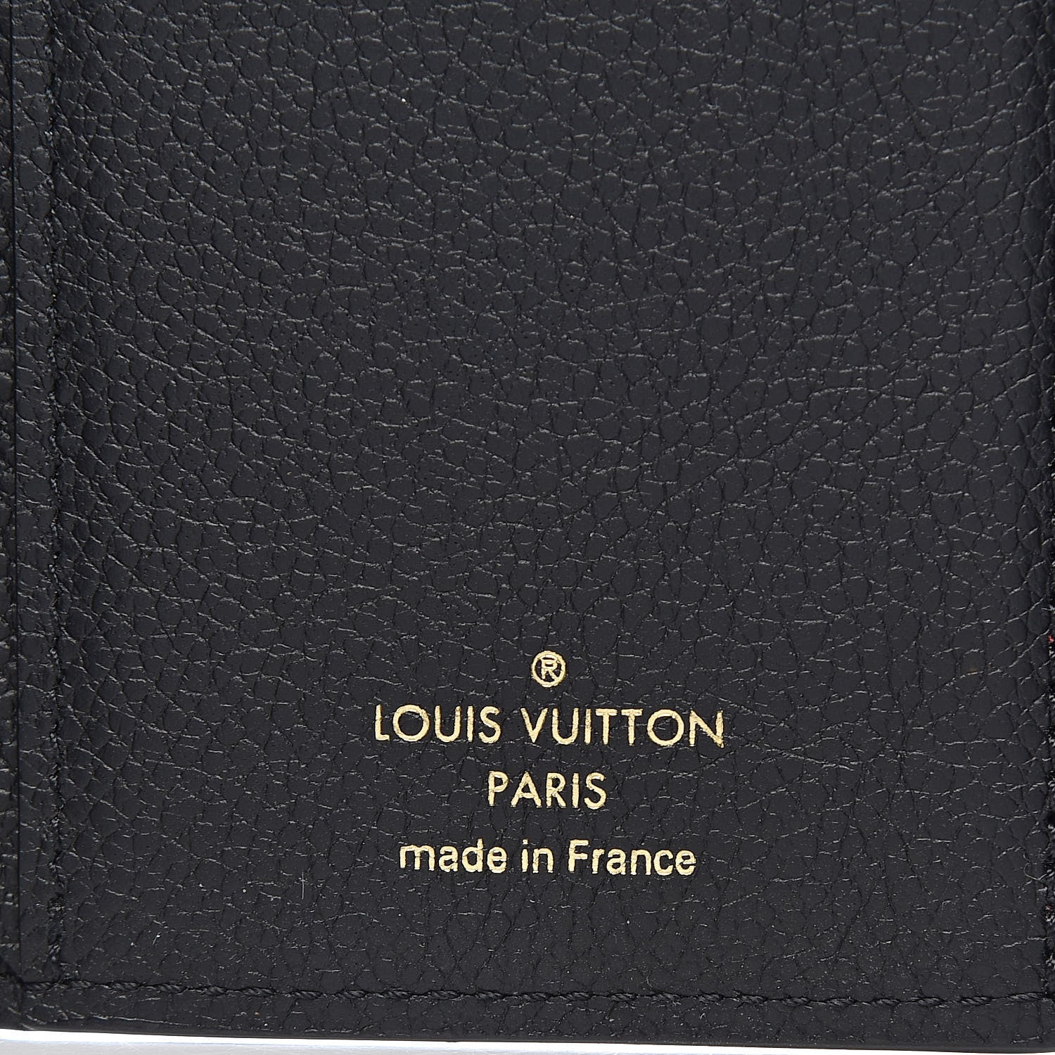 Louis Vuitton Empreinte Victorine Wallet Black 6 of 6