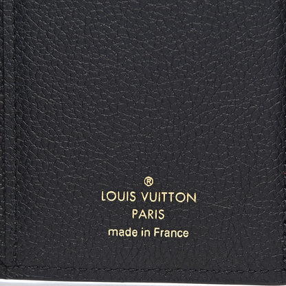 Louis Vuitton Empreinte Victorine Wallet Black 6 of 6