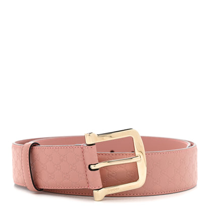 Gucci Soft Microguccissima Margaux Calfskin Belt 90 36 Soft Pink 1 of 3