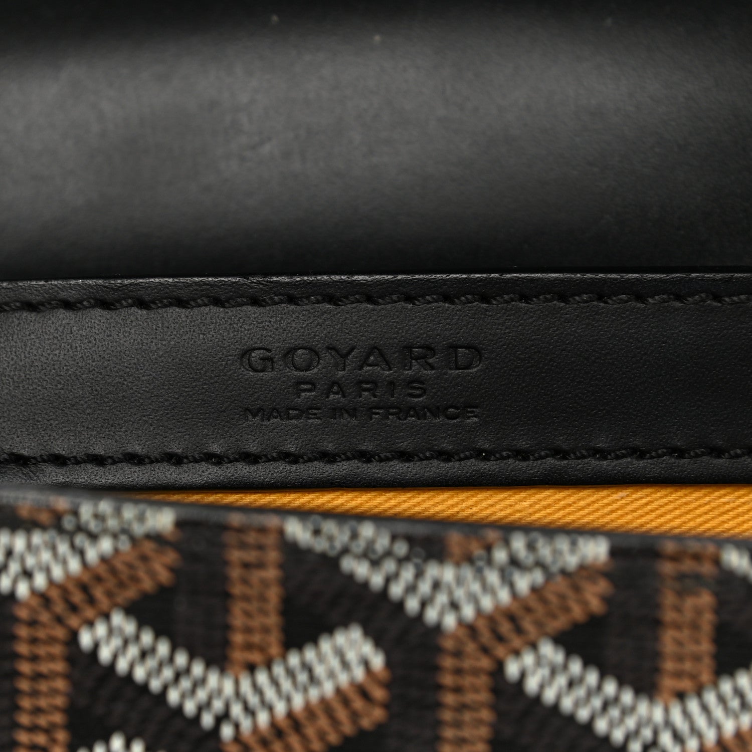Goyard Goyardine Saigon PM Black 6 of 9