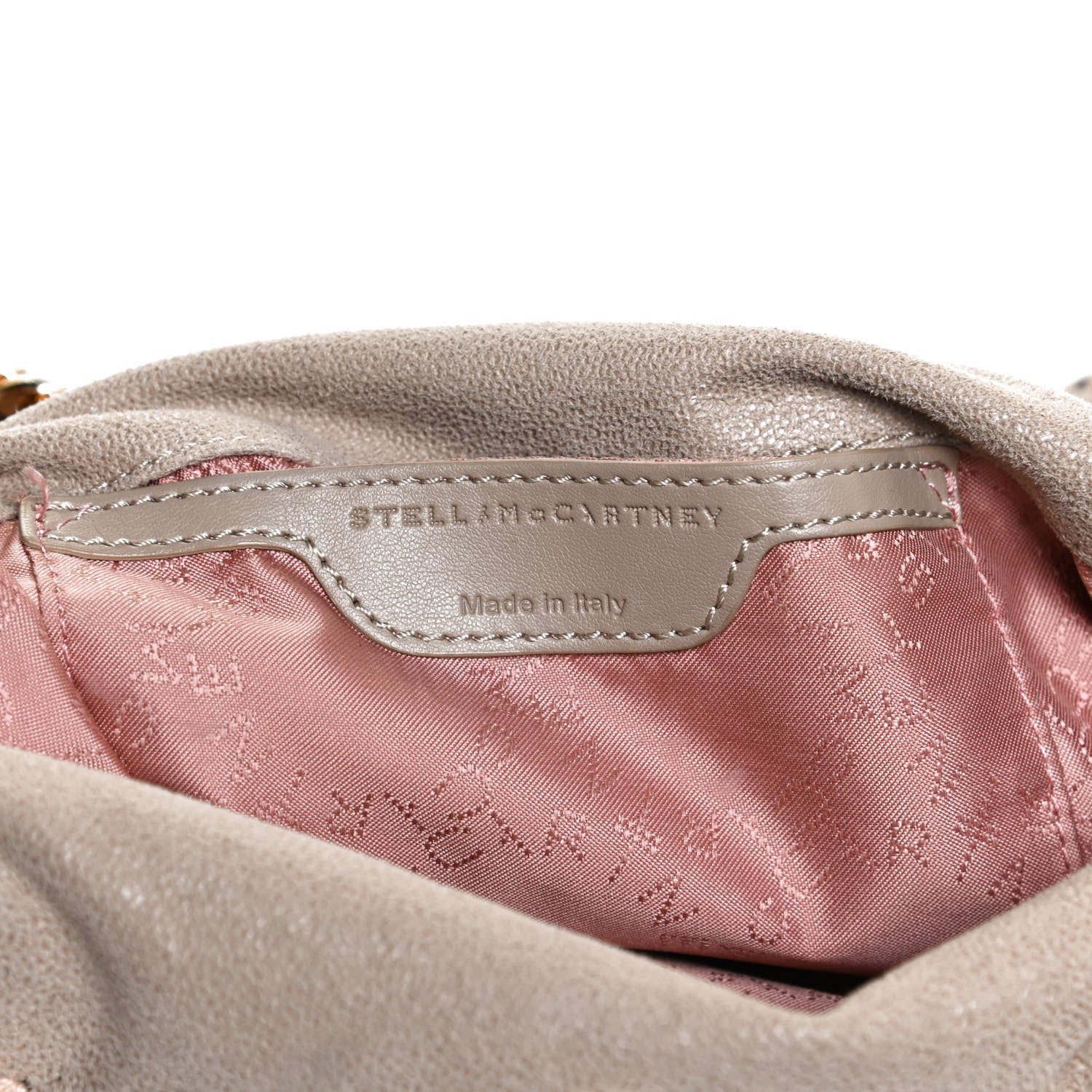 Stella McCartney Mini Falabella Fold Over Tote Clotted Cream 6 of 13