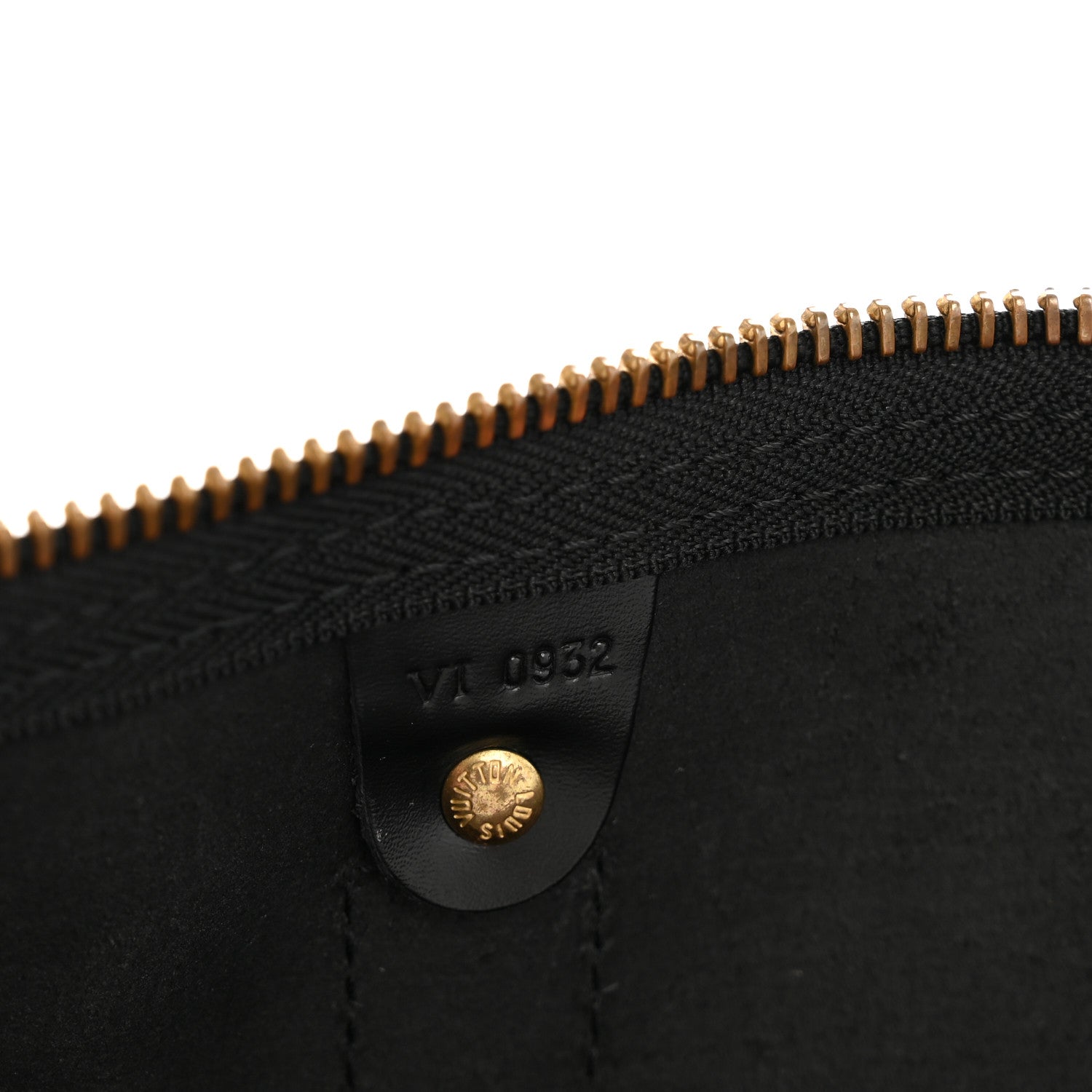 Louis Vuitton Epi Keepall 50 Black 6 of 13