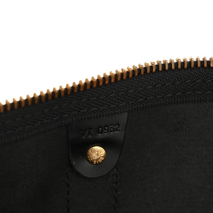 Louis Vuitton Epi Keepall 50 Black 6 of 13