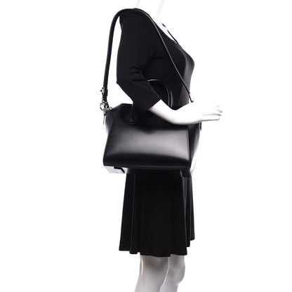 Givenchy Shiny Lord Calfskin Small Antigona Black 2 of 11