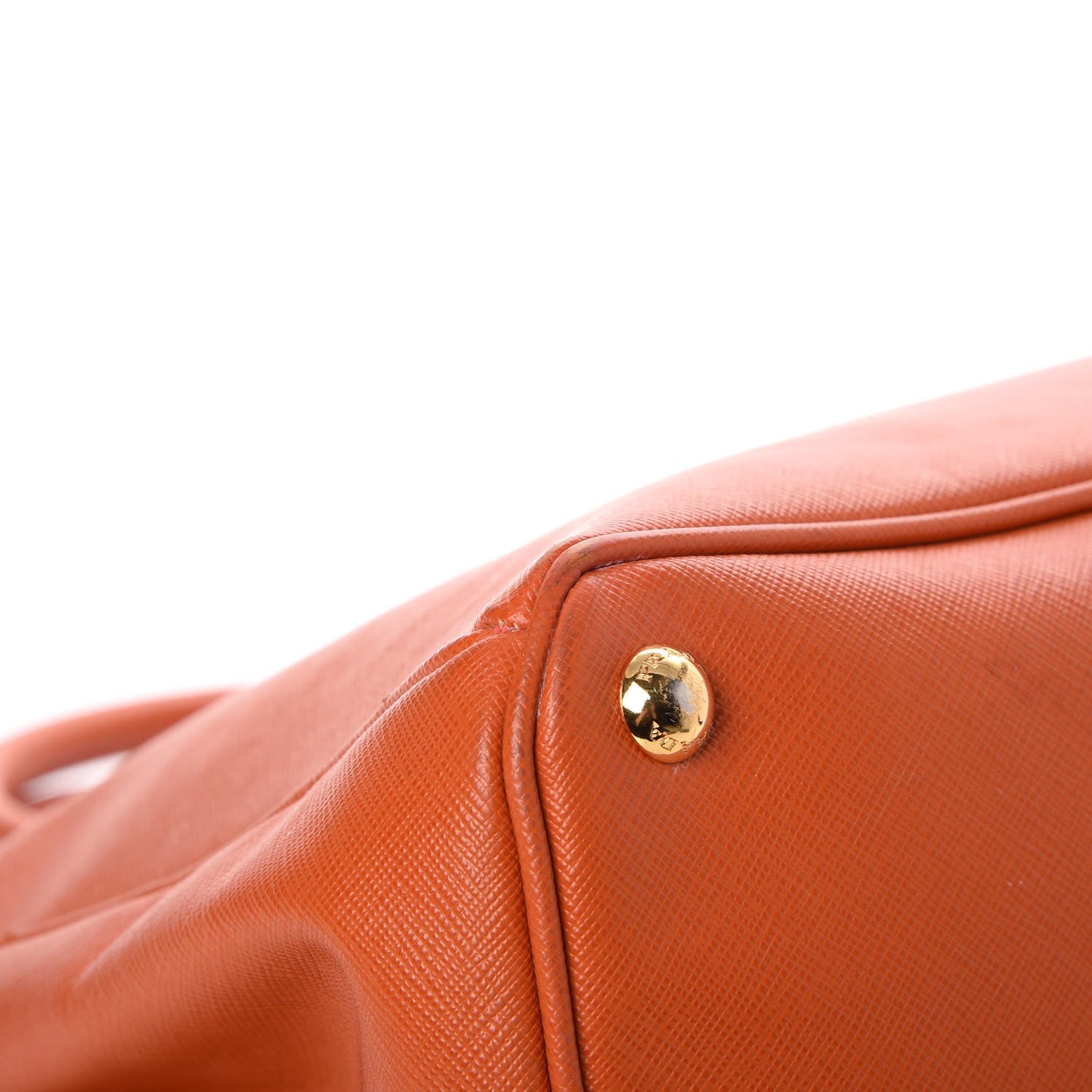 Saffiano Lux Large Tote Papaya