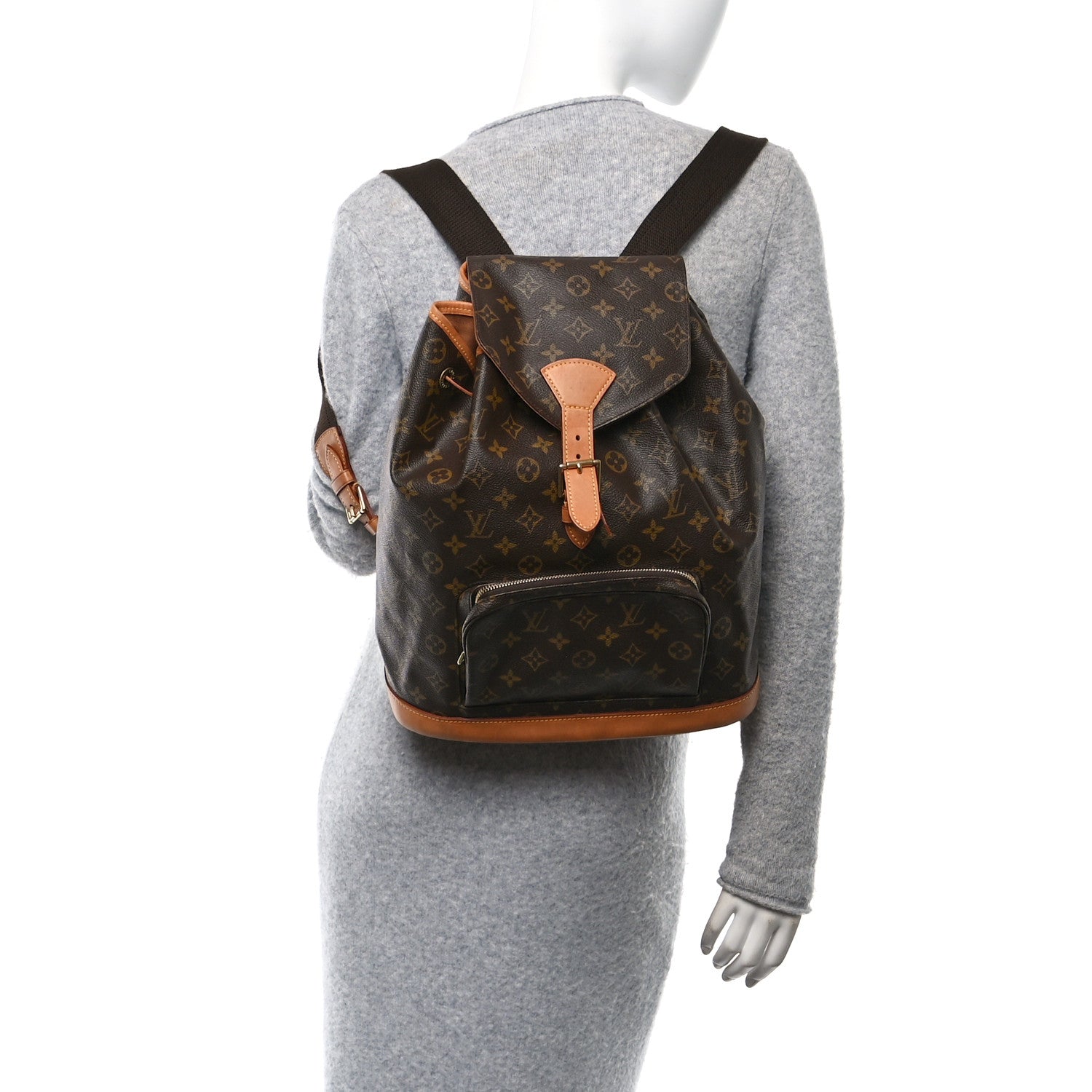 Louis Vuitton Monogram Montsouris GM Backpack 2 of 9