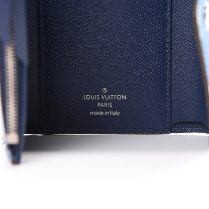 Louis Vuitton Monogram Escale Victorine Wallet Blue 5 of 7