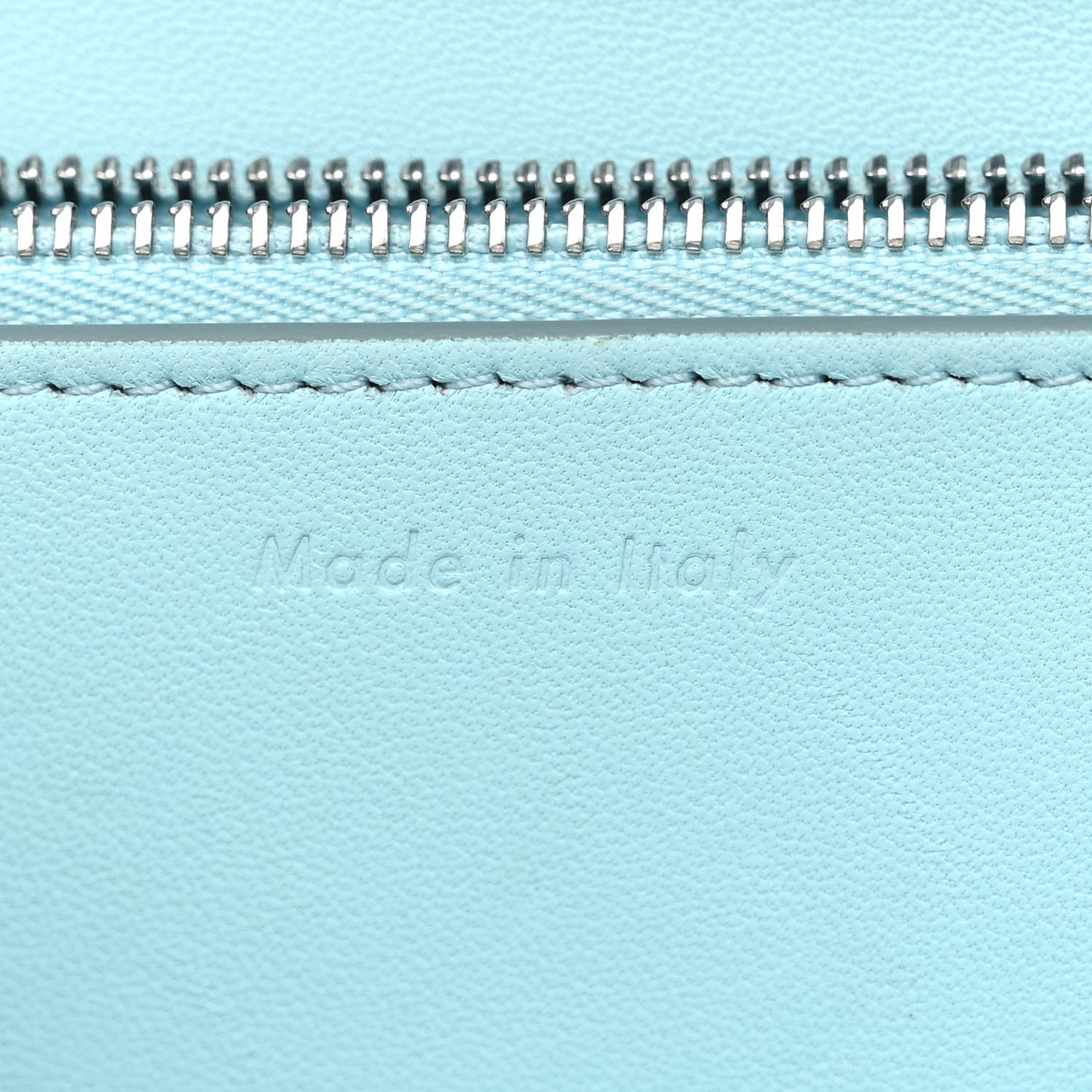 Box Calfskin Medium Classic Box Flap Bag Light Blue