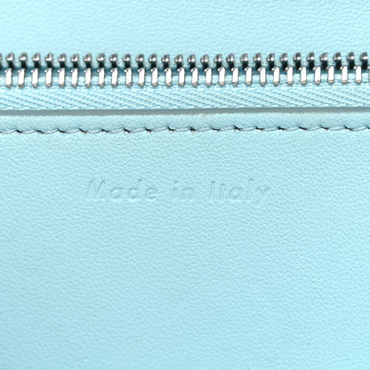 Celine Box Calfskin Medium Classic Box Flap Bag Light Blue 7 of 11
