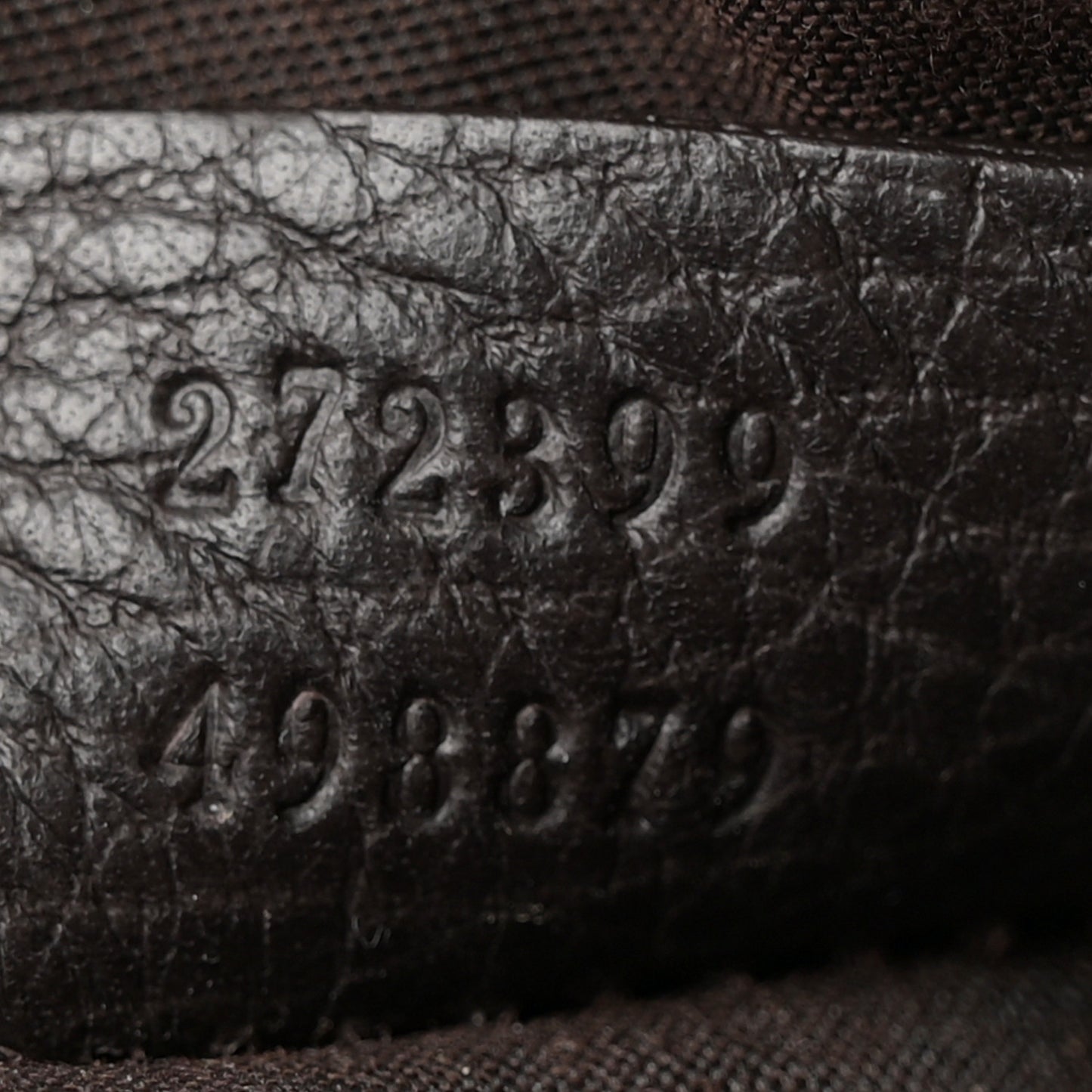 Monogram Abbey Medium Tote Dark Brown