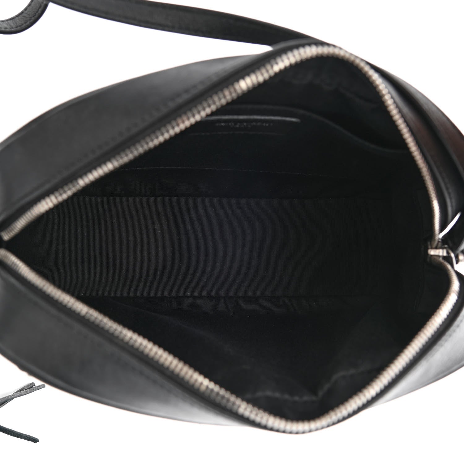 Saint Laurent Calfskin Studded Matelasse Monogram Lou Camera Bag Black 5 of 10