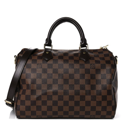 Louis Vuitton Damier Ebene Speedy Bandouliere 30 1 of 17