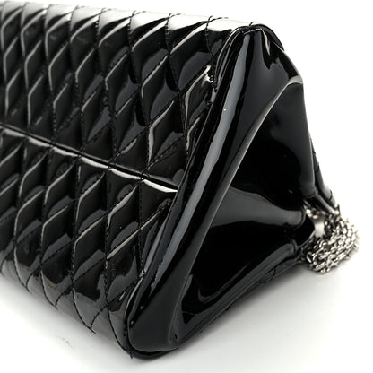 Chanel Patent Quilted Medium Just Mademoiselle Black 10 of 10